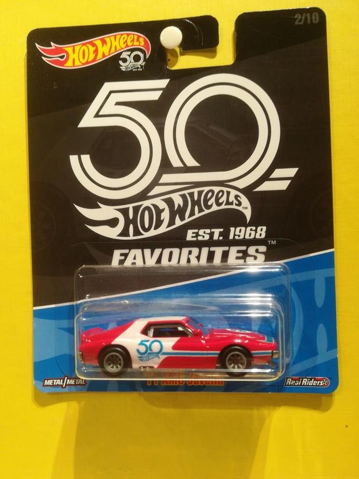'71 AMC Javelin Hot Wheels Premium 50 2/10, Hobby en Vrije tijd, Modelauto's | Overige schalen, Nieuw, Auto, Ophalen of Verzenden