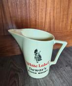 Retro vintage White Label Dewar's scotch whisky keramiek, Antiek en Kunst, Antiek | Servies los, Ophalen