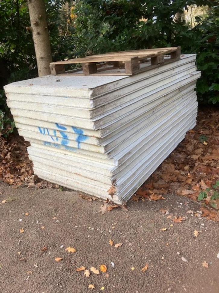 isolatiepanelen, Doe-het-zelf en Verbouw, Isolatie en Afdichting, Gebruikt, Muurisolatie, Overige materialen, 4 tot 8 cm, 15 m² of meer