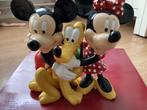 Disney beeldje mickey,minnie en pluto, Ophalen, Zo goed als nieuw