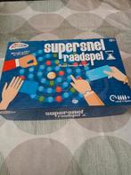 Supersnel raadspel leeftijd 12+ zgan, Hobby en Vrije tijd, Gezelschapsspellen | Bordspellen, Vijf spelers of meer, Ophalen, Zo goed als nieuw