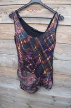 Top zwart/ paars/ oker Karen Millen mt 10/38 Vaste prijs, Maat 38/40 (M), Karen Millen, Zwart, Ophalen of Verzenden