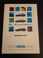 Brochure Mazda 323 BG accessoires 1991, Ophalen of Verzenden, Zo goed als nieuw, Mazda