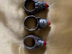 Antieke Jemenitische toren-ringen, €90 per sruk, Sieraden, Tassen en Uiterlijk, Ringen, Ophalen, 17 tot 18, Dame, Zilver