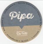 1 JONGENS VAN DE WIT BOSSCHE STADSBROUWERIJ PIPA BIERVILTJE, Verzamelen, Biermerken, Verzenden, Gebruikt, Viltje(s), Overige merken
