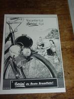 Berini bromfiets reklame affiche, Verzamelen, Merken en Reclamevoorwerpen, Ophalen of Verzenden, Gebruikt, Overige typen