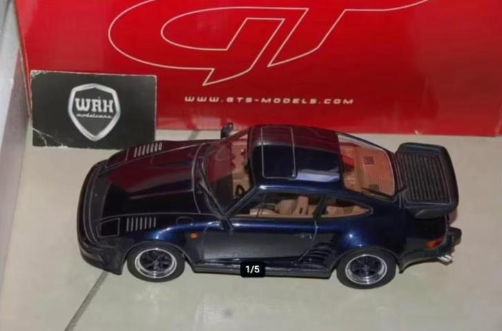 SALE !! PORSCHE 911 FLATNOSE turbo GT spirit GT028 USED WRH, Hobby en Vrije tijd, Modelauto's | 1:18, Gebruikt, Auto, Overige merken