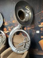 C. G. Conn 20K Silver BBb Sousaphone, Ophalen, Gebruikt, Koperblazer
