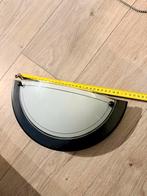 Wandlamp zwart wit, Ophalen of Verzenden, Gebruikt, Glas
