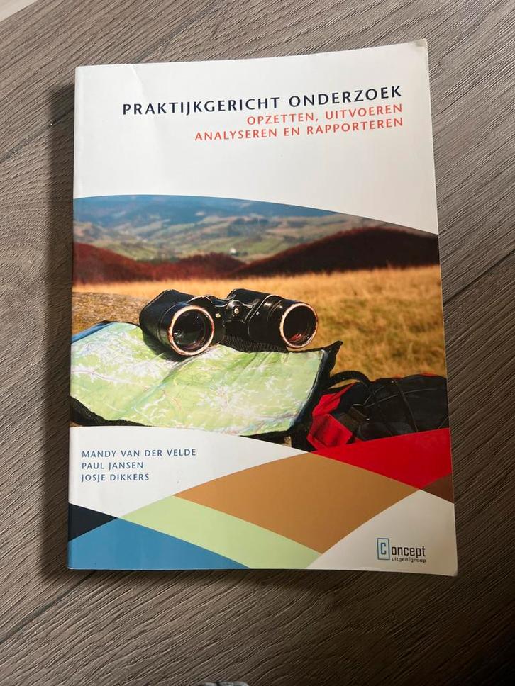 Praktijkgericht Onderzoek - Handleiding, Boeken, Studieboeken en Cursussen, Zo goed als nieuw, HBO, Gamma, Ophalen of Verzenden
