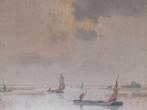Schilderij Jan Knikker jr. Afm 89x67 incl lijst., Ophalen
