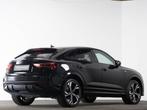 Audi Q3 Sportback S-line 45 TFSI e 245pk | Wegklapbare trekh, Auto's, Audi, Gebruikt, Euro 6, Leder en Stof, Zwart