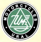 Ural Motorcycles sticker #1, Motoren, Verzenden