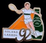 Roland Garros 92 pin, Nieuw, Sport, Speldje of Pin, Verzenden