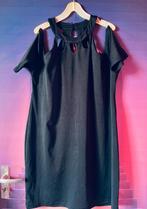 Feestelijke off shoulder jurk 46 met leuke halslijn 19,99€, Cocktail, Zwart, Maat 46/48 (XL) of groter, Nieuw