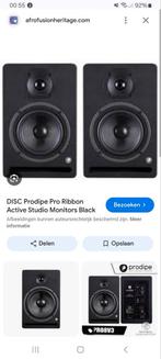 Prodipe v83 dj studio monitoren 2x, Ophalen, Zo goed als nieuw, 120 watt of meer, Overige merken