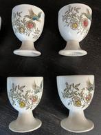 Ridgeway Staffordshire 8 eierdopjes., Gebruikt, Ophalen of Verzenden, Overige stijlen, Kop(pen) en/of Schotel(s)