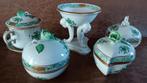 Herend Apponyi Groen - 6 Gave Items, Antiek en Kunst, Antiek | Porselein, Ophalen of Verzenden