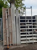 Layher rolsteiger steiger aluminium werkhoogte 8.4 meter, Doe-het-zelf en Verbouw, Ophalen, Gebruikt, Rolsteiger of Kamersteiger