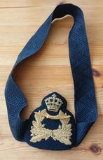 KLu embleem officier met petband, Ophalen of Verzenden, Luchtmacht, Nederland, Embleem of Badge
