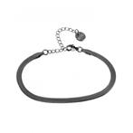 16cm x 21mm Armband Dames Gepolist RVS Platte Slangenarmband, Staal, Birgitta-Gracht 33, 6465 EL Kerkrade, Nederland, Verzenden