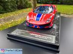 Dino Models 1/18 Ferrari 488 Pista Spider – Rosso Corsa, Hobby en Vrije tijd, Modelauto's | 1:18, Ophalen of Verzenden, Nieuw