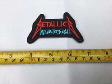Patch van metallica nieuw zie foto  beschikbaar voor biedingen