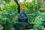 Tuinverruimer-Schuttingposter-Tuinposter Buddha  bos 120x80, Tuin en Terras, Tuinwanddecoratie, Nieuw, Verzenden