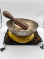 Klankschaal inc klopper kussen tasje, Antiek en Kunst, Ophalen of Verzenden