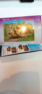 Jagtdtigerdragon bouwmodel 1:72, Hobby en Vrije tijd, Modelbouw | Auto's en Voertuigen, Ophalen of Verzenden, 1:50 of kleiner