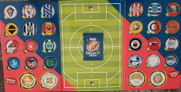 Plus voetbalcluppies album 2x! Complete sets! beschikbaar voor biedingen