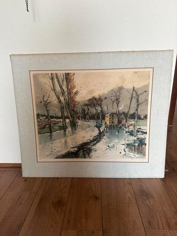 Jean Luigini schilderij beschikbaar voor biedingen