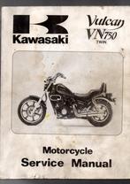 Kawasaki VN 750 Vulcan Service manual., Motoren, Handleidingen en Instructieboekjes, Ophalen of Verzenden, Kawasaki