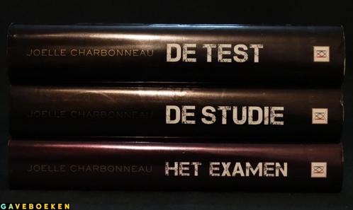 Test Trilogie - Joelle Charbonneau - Karakter Uitgevers - 3x, Boeken, Fantasy, Gelezen, Ophalen of Verzenden