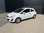 Opel Corsa 1.2 Ecoflex 51KW 3D 2012 Wit org 129dkm, Auto's, Voorwielaandrijving, Euro 5, Zwart, 4 cilinders
