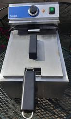 CATERTECH  friteuse met aftapkraan RVS  8 Liter  3500W, 4 liter of meer, Ophalen, Gebruikt