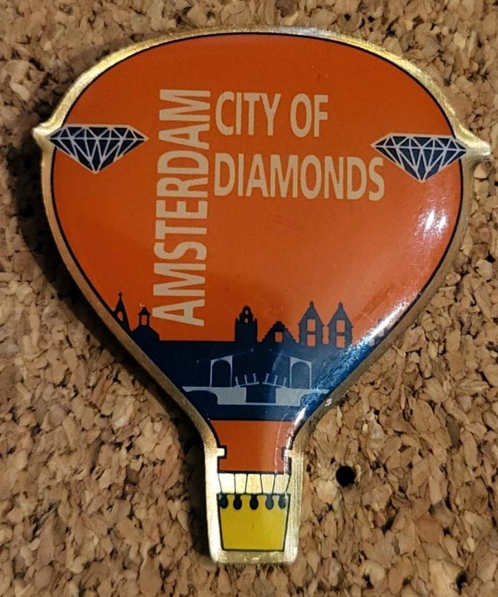 Ballonpin amsterdam, Verzamelen, Speldjes, Pins en Buttons, Sport, Ophalen of Verzenden