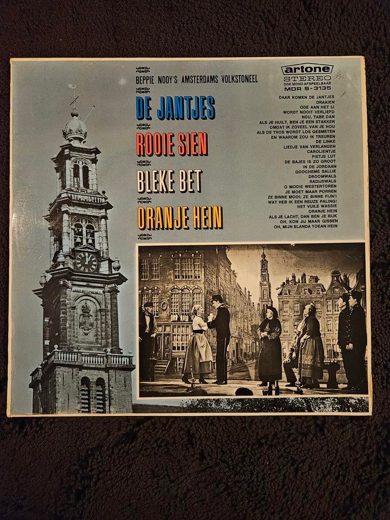 LP vinyl Beppie Nooy's Amsterdams Volkstoneel, Ophalen of Verzenden, Gebruikt, 12 inch, Levenslied of Smartlap