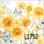 Servetten decoupage/bullet journal – Voorjaar – L1752, Verzenden, Nieuw, Materiaal