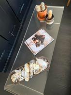 Vintage Plexiglas Salontafel - Retro Design, Ophalen, Kunststof, Gebruikt, 100 tot 150 cm