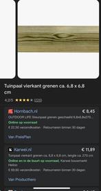 Palen voor schutting m 2.7   Bij cm 6.5x6.5, Ophalen, Nieuw, 250 cm of meer, Palen