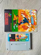 Super Nintendo International Superstar Soccer Deluxe, 2 spelers, Eén computer, Ophalen of Verzenden, Zo goed als nieuw