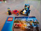 3 Lego City Politie en Brandweer sets, z.g.a.n., Complete set, Ophalen of Verzenden, Lego, Zo goed als nieuw