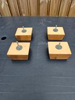 Houten blokken bankpoten., Ophalen, Gebruikt, Minder dan 150 cm