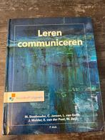 Leren Communiceren - M. Steehouder met arcering, Ophalen of Verzenden, Alpha, Zo goed als nieuw, HBO