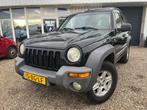 Jeep Cherokee 2.5 CRD Sport*GRIJS KENTEKEN* (bj 2003), Auto's, Stof, Gebruikt, Zwart, 2429 cc