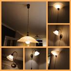Complete set van 5 stuks bij elkaar horende lampen, Huis en Inrichting, Lampen | Overige, Ophalen of Verzenden, Gebruikt