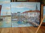 oude visseij  schilderijen Jac Caljouw  Arnemuiden, Antiek en Kunst, Kunst | Schilderijen | Klassiek, Ophalen