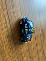 Vintage Speelgoedauto - Blauw met Bloemen, Gebruikt, 1:50 of kleiner, Auto, Ophalen