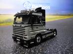 WSI Scania 143 R. Leus & Zn. met certificaat, Hobby en Vrije tijd, Modelauto's | 1:50, Ophalen of Verzenden, Nieuw, Bus of Vrachtwagen